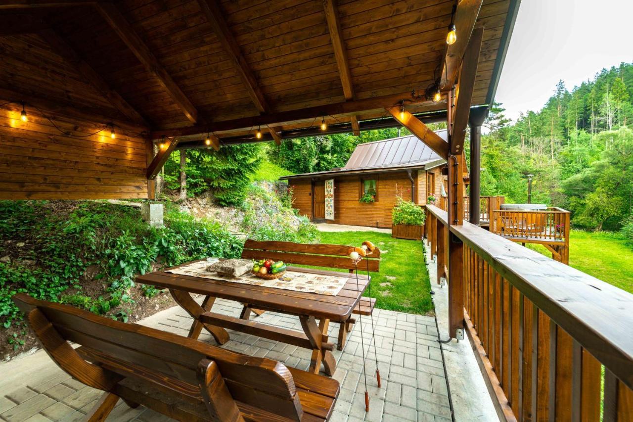Sovia Wellness Chata S Jacuzzi Kadou A Saunou, Cingov Smižany Exterior foto